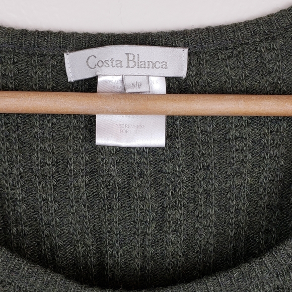 Costa Blanca Olive Sweater - Picture 3 of 7